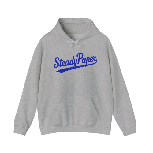 Steady Paper Wordmark Hoodie
