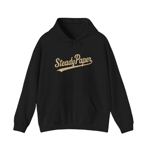 Steady Paper Wordmark Hoodie