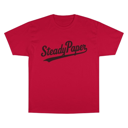 Steady Paper Wordmark T-Shirt